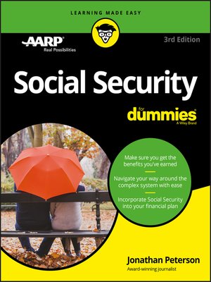 cover image of Social Security For Dummies